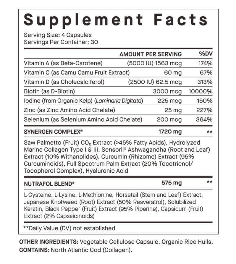 NUTRAFOL | Men's Hair Growth Nutraceutical