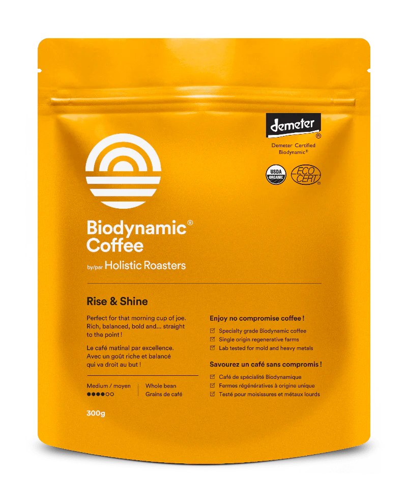 Biodynamic Coffee Medium Roast Rise & Shine