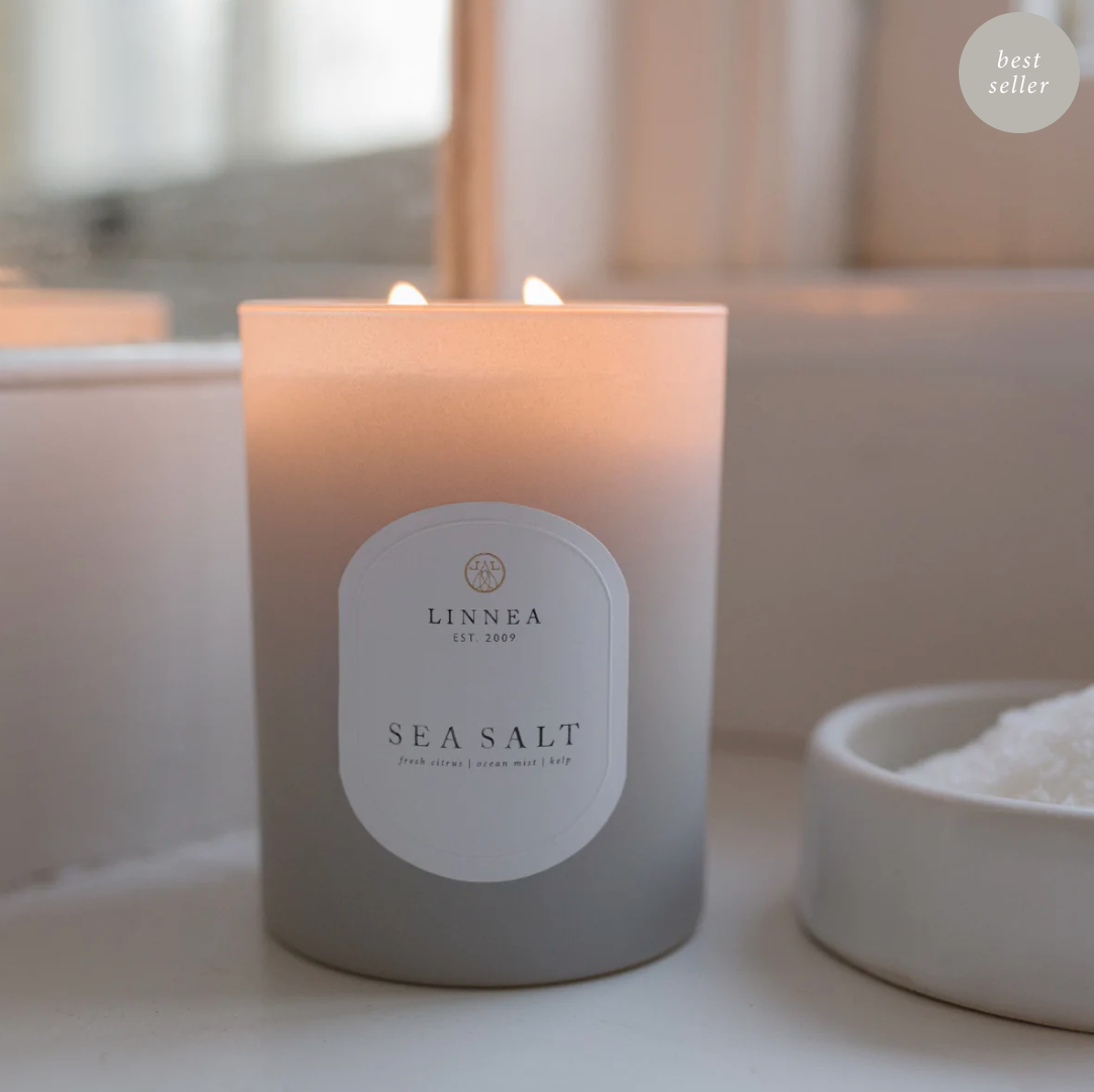 Linnea Sea Salt Soy Candle