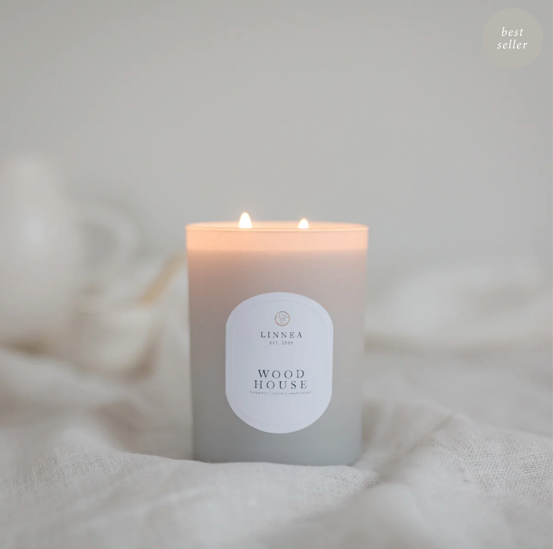 Linnea Wood House Soy Candle