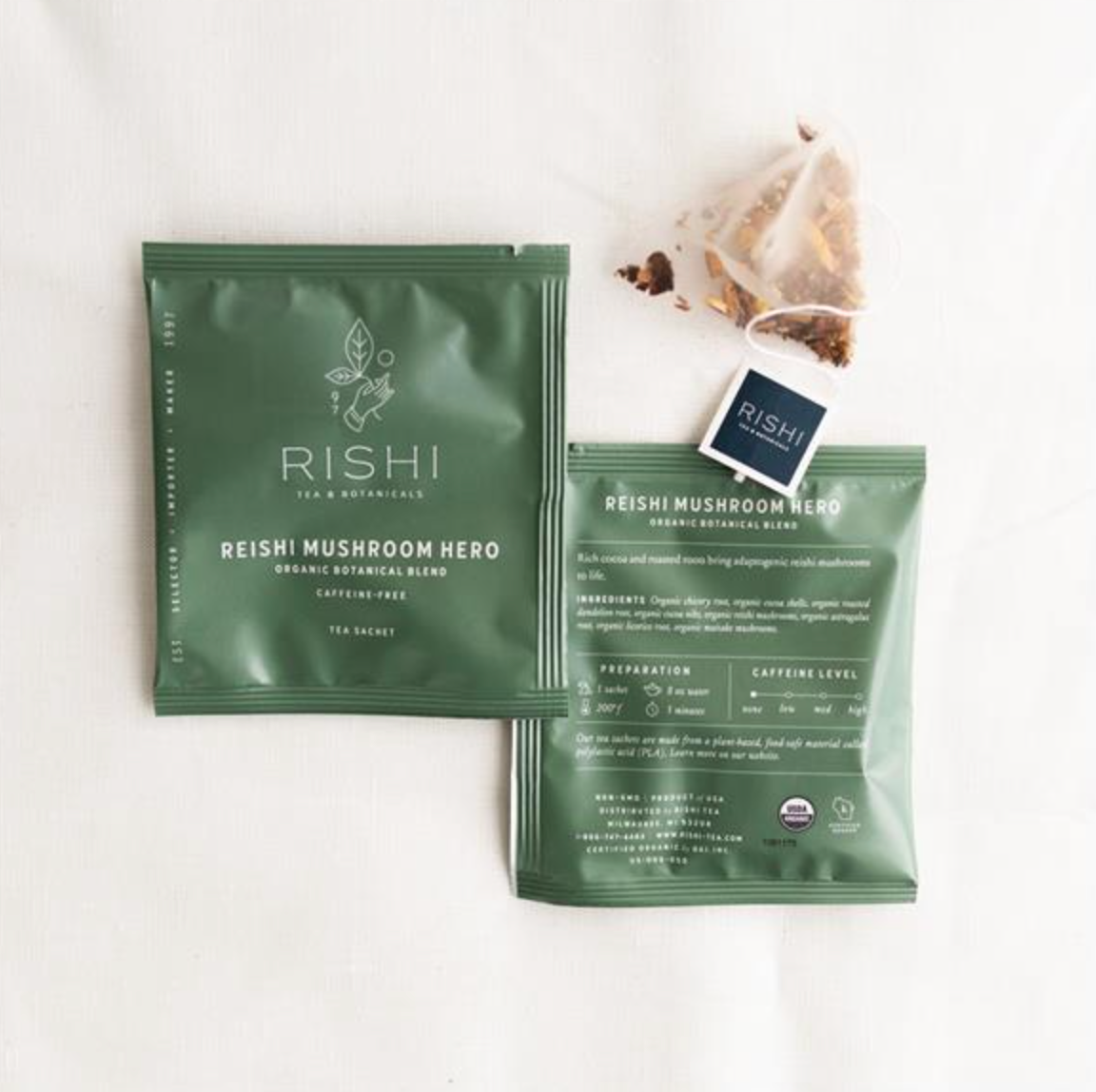 Rishi Tea & Botanicals Reishi Mushroom Hero