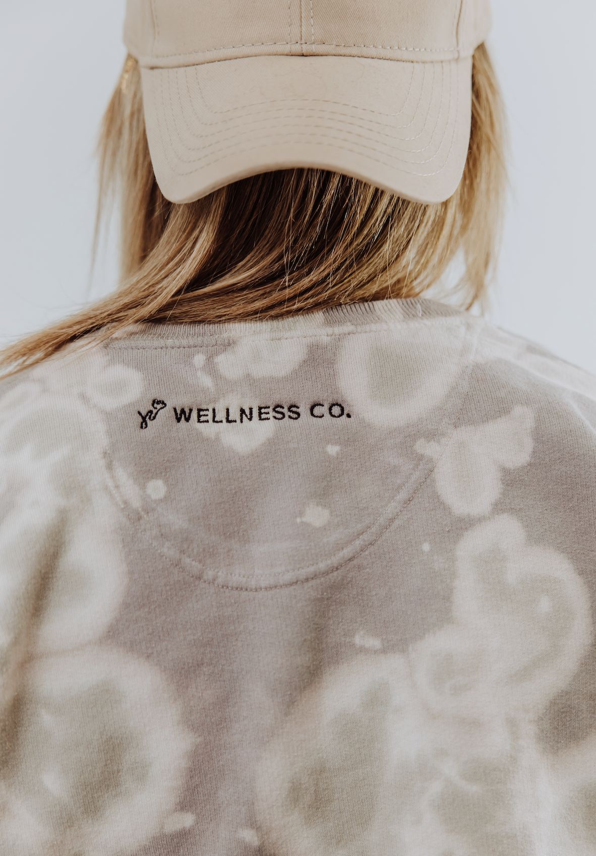 Live Well Be Well Tan Sweatshirt