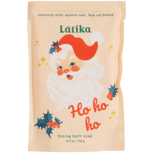 Santa Christmas Fizzing Bath Soak