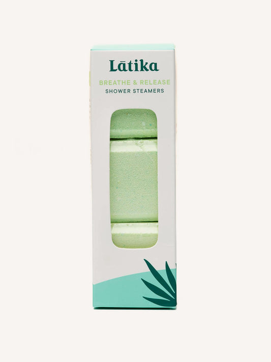 Latika – Breathe & Release Shower Steamer - Eucalyptus & Mint