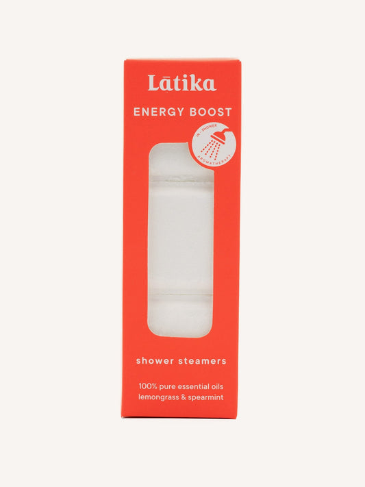 Latika – Energy Boost Shower Steamer – Lemongrass & Spearmint