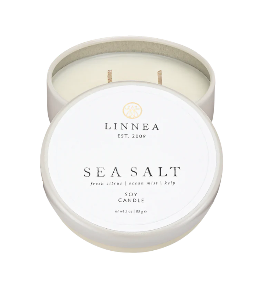 Linnea Sea Salt Soy Candle